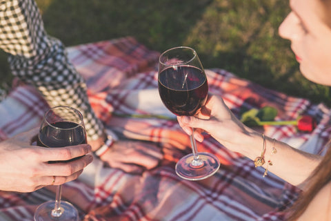 Picknick mit Wein von Genussforum