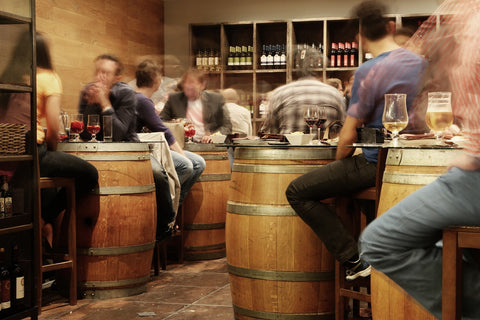 Bier und Spirituosen Verkostung
