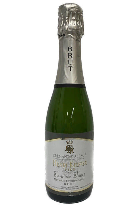 CREMANT d'alsace | blanc de blancs | weiß | pinot blanc | Elsass | Henri Kieffer fils | halbe flasche | @genussforum